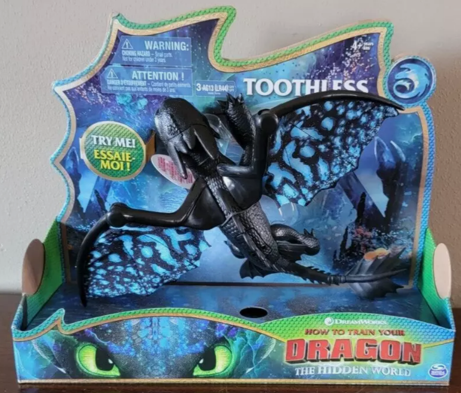 Як приручити дракона 3 Беззубик Toothless світло, звук, фото 1