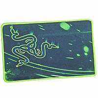 Килимок для миші G-3/Q-3 (31*20)- чорний з зеленим