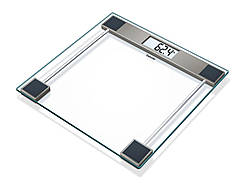 Ваги Beurer підлогові, 150кг, 1хCR2032, скло, срібний (GS_11)