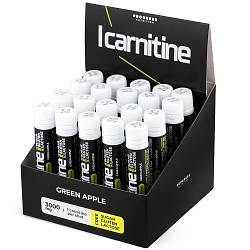 Л-Карнітин Progress Nutrition L-Carnitine Liquid 3000 mg (20 шт по 25 мл.)(термін до 08/2025)