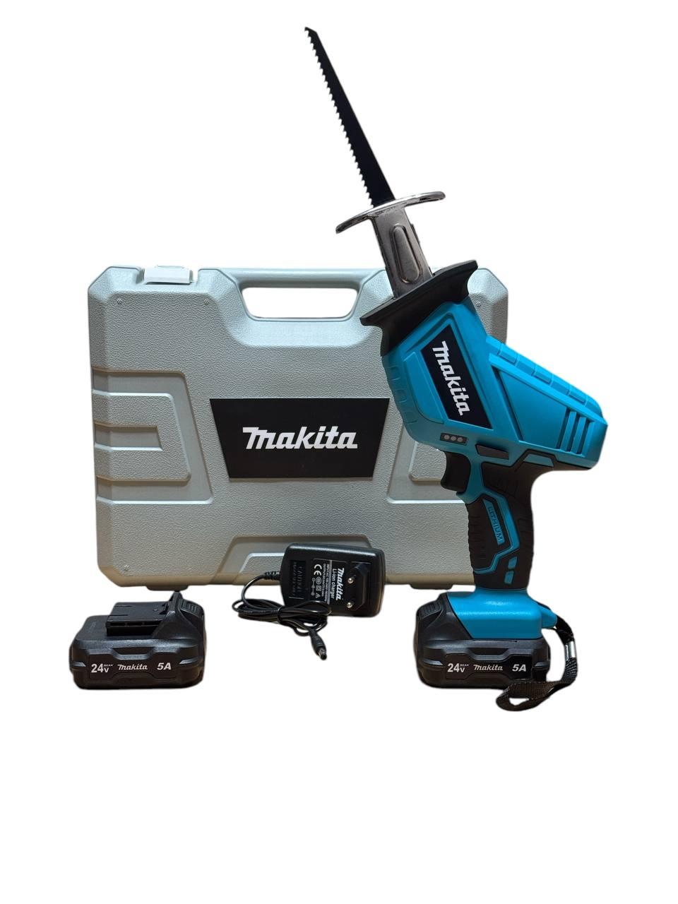 Пила шабельна акумуляторна Makita JR-240 (24В 5.0Ач)