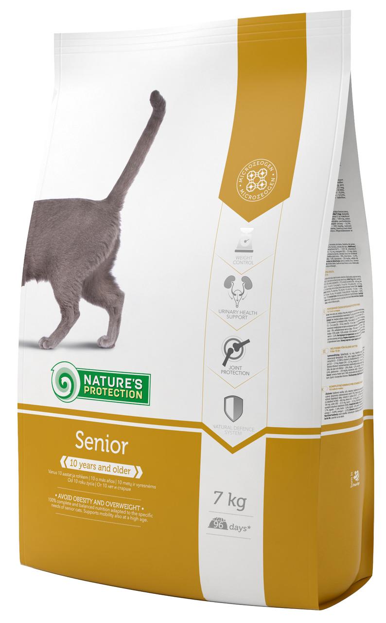 Сухий корм для літніх котів Nature's Protection Senior 7kg