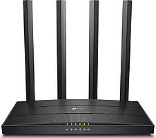 Маршрутизатор TP-LINK ARCHER C6U AC1200, 4xGE LAN, 1xGE WAN, 1xUSB, MESH (ARCHER-C6U)