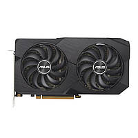 Відеокарта ASUS Radeon RX 7600 8GB GDDR6 DUAL OC EVO DUAL-RX7600-O8G-EVO (90YV0LD0-M0NA00)