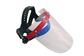 Захисний щиток Intertool з полікарбонату (SP-0030) для захисту обличчя та очей під час зварювальних і будівельних робіт