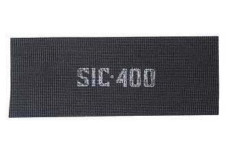 Сітка абразивна Intertool 105x280 мм Р400 (10 шт.) для ручного шліфування та матування поверхонь (артикул KT-6040)