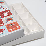 Коробка для АДВЕНТ КАЛЕНДАРЯ 360*360*50, фото 3