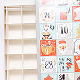 Коробка для АДВЕНТ КАЛЕНДАРЯ 427*427*50 (на 31 день), фото 2