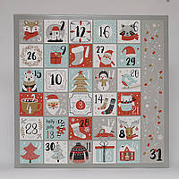 Коробка для АДВЕНТ КАЛЕНДАРЯ 427*427*50 (на 31 день)