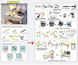 Румбокс Стильна вітальня Corner of Living Room Dollhouse H-018, фото 2