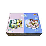 Румбокс Стильна вітальня Corner of Living Room Dollhouse H-018, фото 8