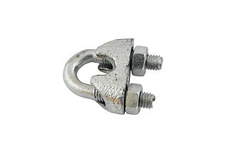 Зажим для троса APRO 5 мм (C741-5) - 50 шт., крепеж для тросів і канатів, тип: будівельне кріплення