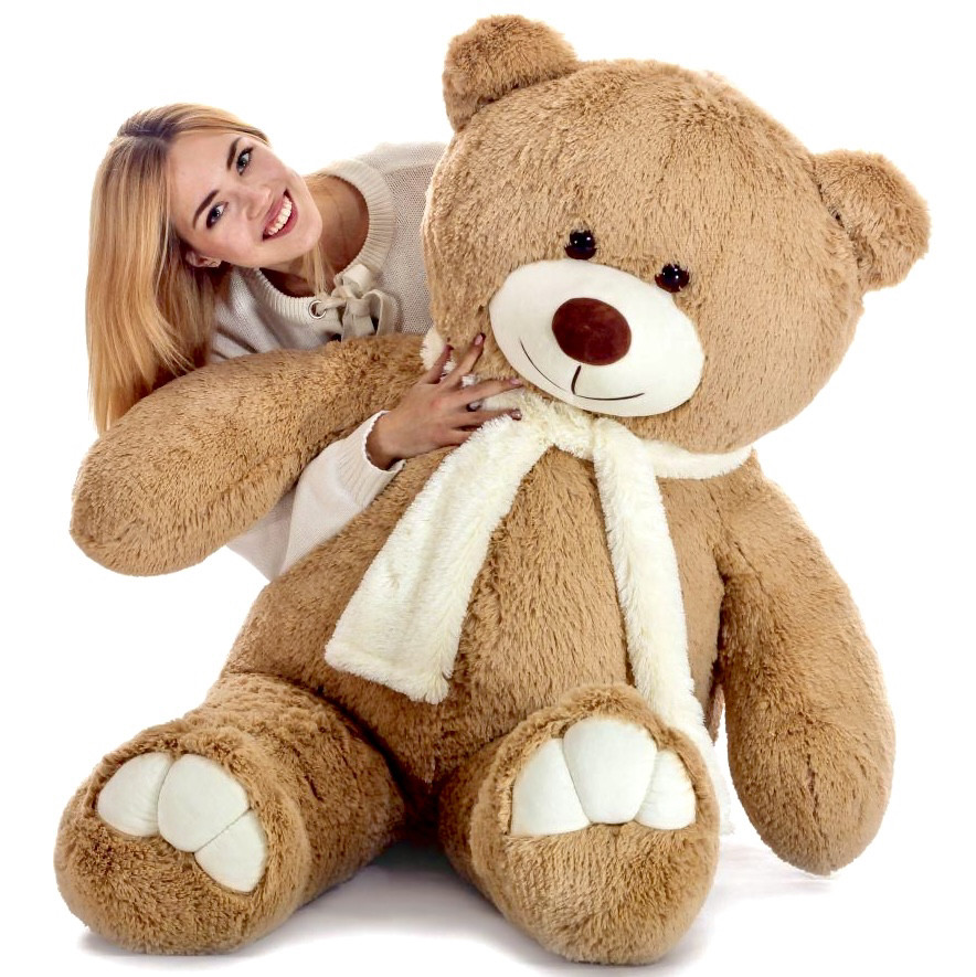 Гарна м'яка плюшева іграшка, величезний плюшевий ведмедик, оригінальний подарунок на день святого валентина, 14 лютого, народження