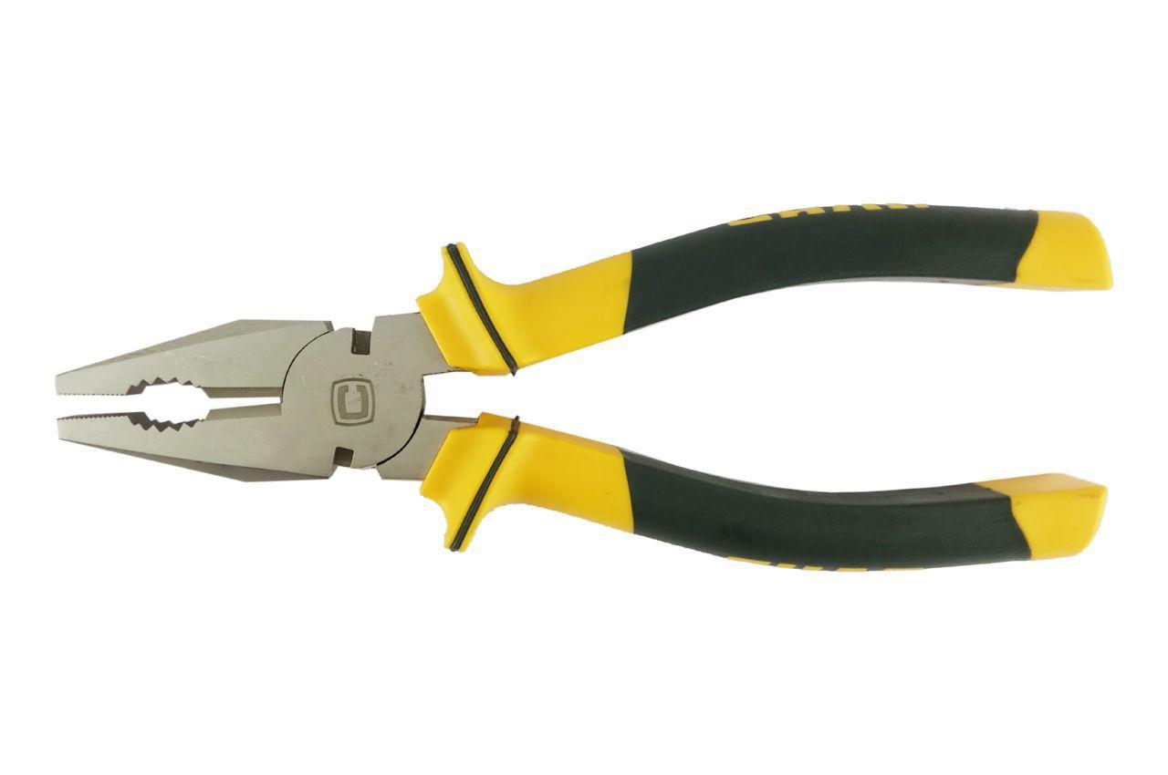 Плоскогубці Сила 180 мм Pro (310303) - професійний багатофункціональний інструмент для обжимки та обрізки проводів, фото 1
