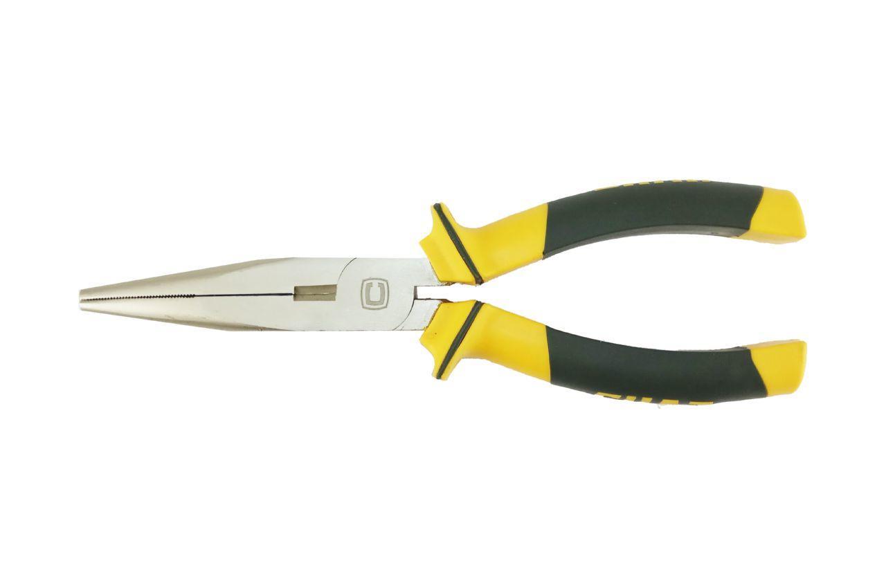 Щипці удлинені прямі Сила 200 мм Pro (310504) для слюсарних і монтажних робіт, фосфатована сталь, рукоятка з термопластичної гуми, фото 1
