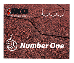 Бітумна черепиця IKO Number One Hex