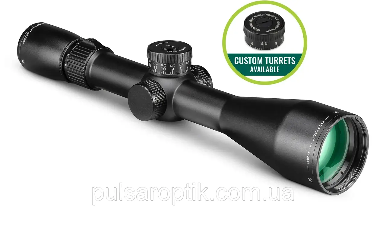 Оптичний приціл Vortex Razor HD LHT 4.5-22x50 FFP AO із сіткою XLR-2 MRAD та підсвічуванням (RZR-42202), фото 1