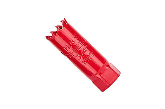 Корончасте биметалеве сверло Intertool 19 мм x 3/8" (SD-5619) для свердління металу та деревини