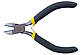 Набір прецизійних інструментів Сила 310201: плоскогубці 115мм, бокорізи 115мм, довгогубці 135мм, термопластична рукоятка., фото 4