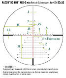 Оптичний приціл Vortex Razor HD LHT 4.5-22x50 FFP AO із сіткою XLR-2 MRAD та підсвічуванням (RZR-42202), фото 8