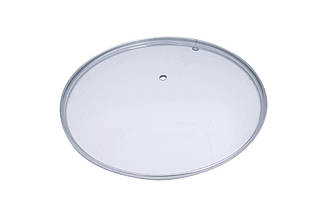 Кришка скляна Empire 260 мм (артикул 9938) з паровідводом, стійка до низьких і високих температур