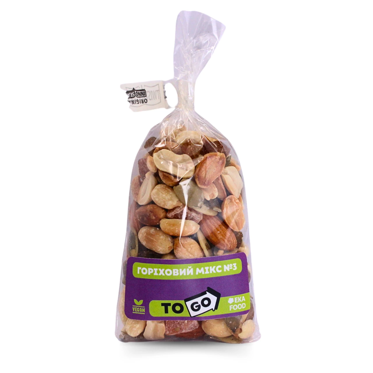 Горіховий мікс 3 EKA Food To Go фіолетовий 70г, фото 1