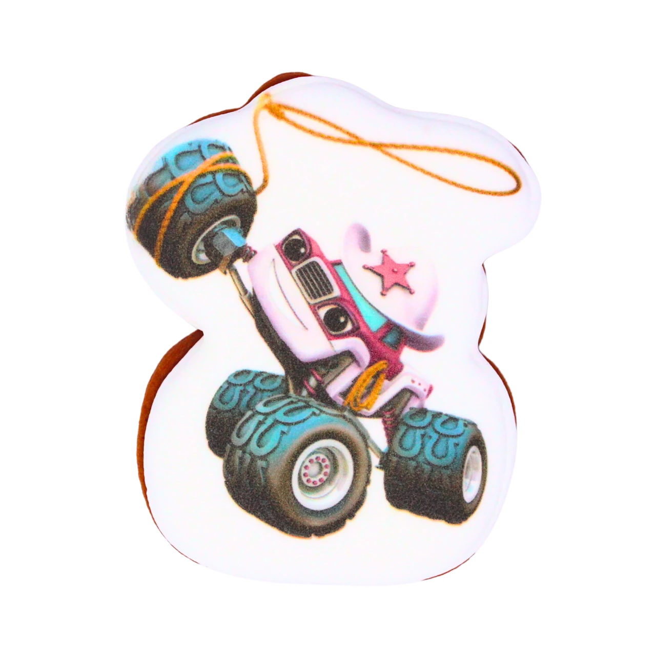 Пряник з принтом Крафт Печиво Блиск і диво-машинки - Старла 45г, фото 1