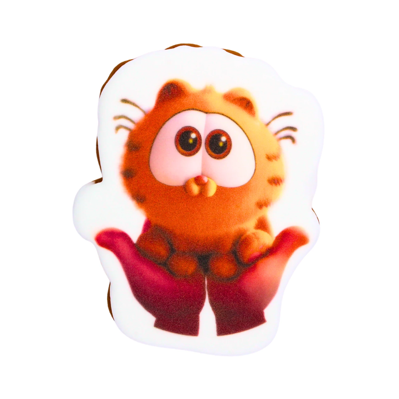 Пряник з принтом Крафт Печиво Гарфілд малюк 45г, фото 1