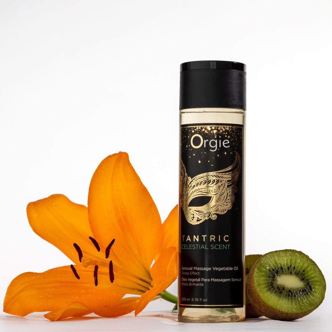 Фруктова олія для тантричного масажу Orgie Tantric Celestial Scent 200мл
