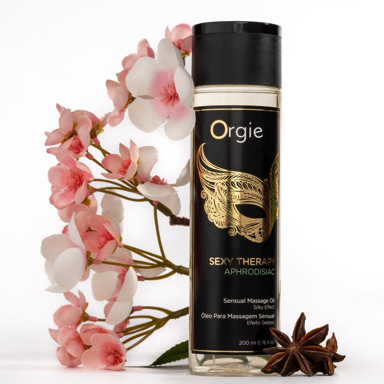 Масажна олія Orgie Sexy Therapy Aphrodisiac 200мл, фото 1