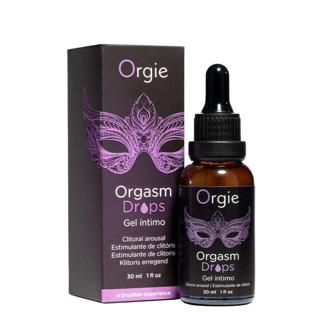 Кліторальні краплі збудливі Orgie Orgasm Drops 30мл, фото 1