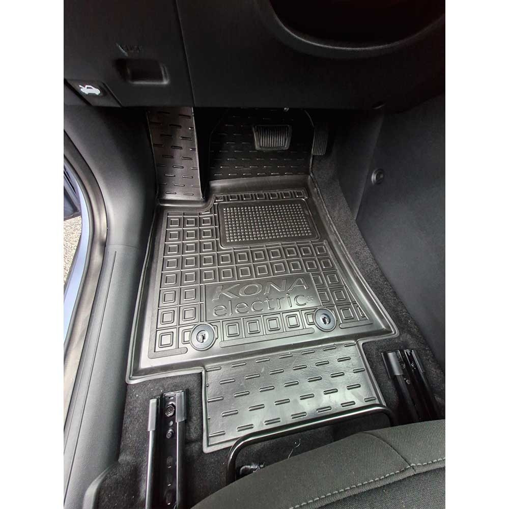Килимки в салон гумові для Hyundai Kona (2023>) (electric), фото 1