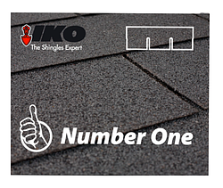 Битумна черепиця IKO Number One 3 Tab
