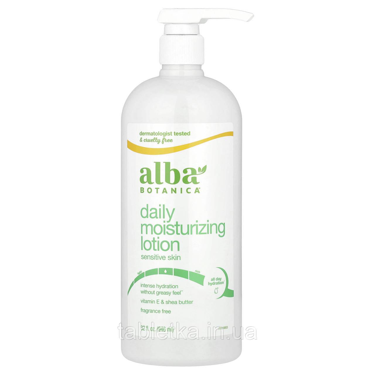 Alba Botanica, Very Emollient, пом'якшуючий лосьйон для тіла, без запаху, оригінальний, 907 р (32 унції) Київ