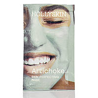 Пробник охолоджувальна ліфтинг маска для боротьби з набряками, Artichoke Skin Perfecting Mask, Hollyskin, 10 мл