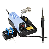 Паяльна станція ZD-8919 (CE) з тримачем припоя, 60W, 160-480 °C, фото 2