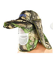 Кепка рыбацкая Shimano антимоскитная с защитой от солнца и комаров, бойсболка для рибоков