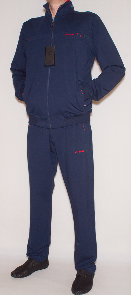 Чоловічий спортивний костюм з прямими брюками Fore2289L,XL,XXL, 3XL