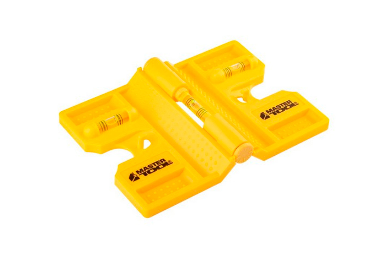 Уровень угловий магнітний Mastertool 90-180° з 3 капсулами, артикул 30-0892, фото 1