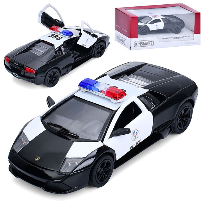 Машина металева Lamborghini Murcielago LP640 (KT5317WP), фото 1