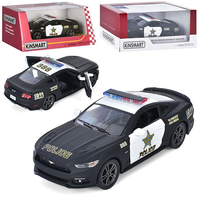 Машина металева FORD MUSTANG GT (KT5386WP), фото 1
