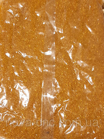 Бісер дрібний №12 помаранчевий 450 грам, фото 1