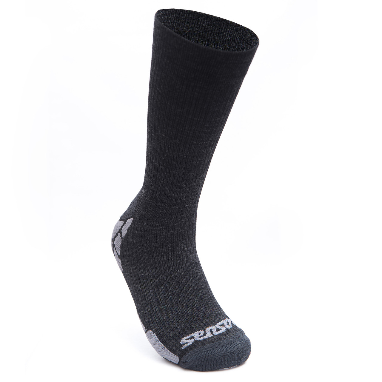 Шкарпетки Sensor Hiking Merino black/grey 20200069, SU41HM-black-grey-9-11, фото 1