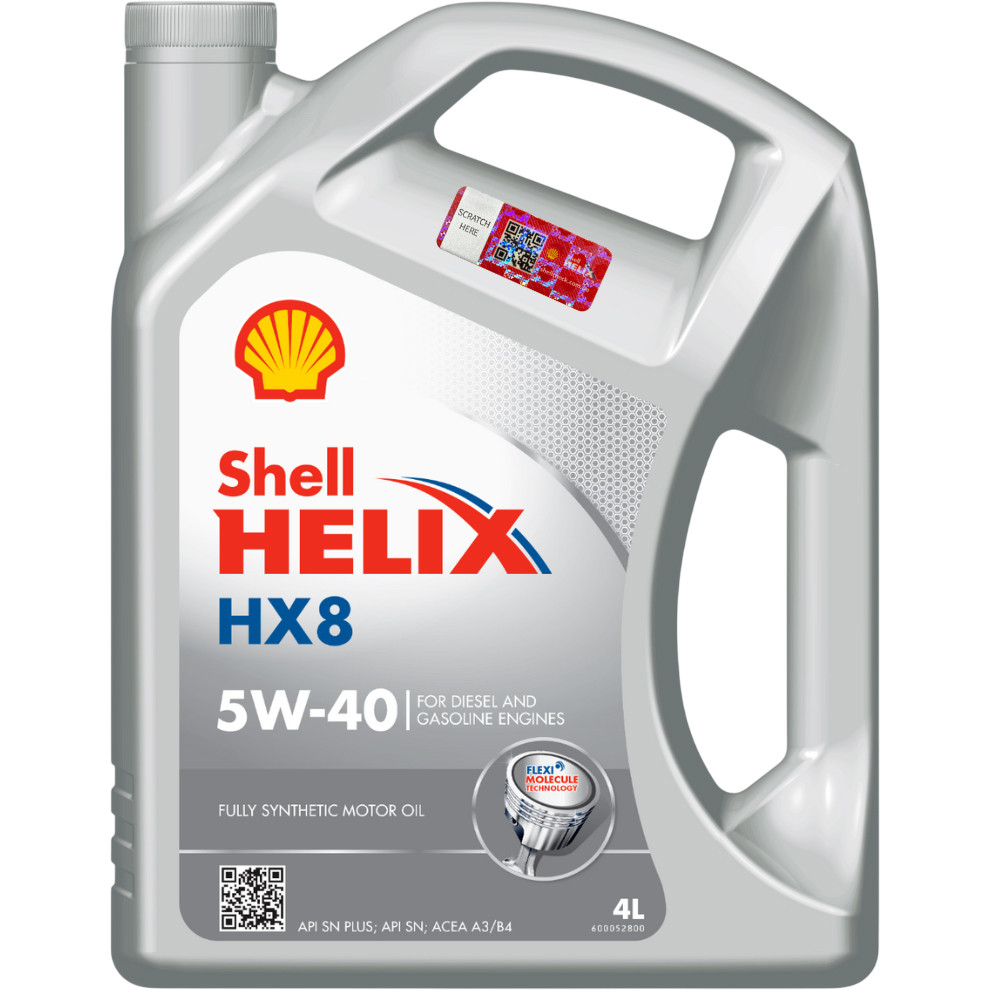 Моторна олива Shell Helix HX8 5W-40, 4 л