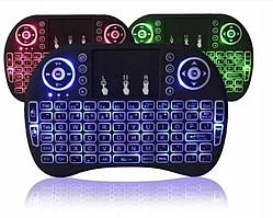 Клавіатура для смарт-тв на андроїд mini keyboard i8 / Бездротова мініклавіатура для телевізора