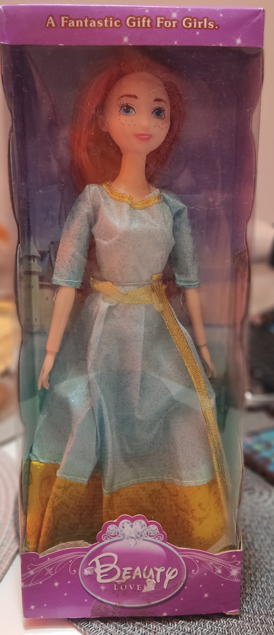 Лялька Disney Princess Принцеса Меріда 29см шарніри