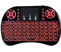 Клавіатура для смарт-тв на андроїд mini keyboard i8 / Бездротова клавіатура для телевізора/міні клавіатура