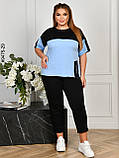 9475-29 Спортивний костюм жіночий двунитка батал (4 од: 54,56,58,60), фото 3