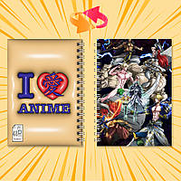 Блокнот А6 на пружині в клітинку 48 арк. Shuumatsu no Valkyrie / Повість про кінець світу