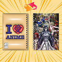 Блокнот А6 на пружині в клітинку 48 арк. Shuumatsu no Valkyrie / Повість про кінець світу 002